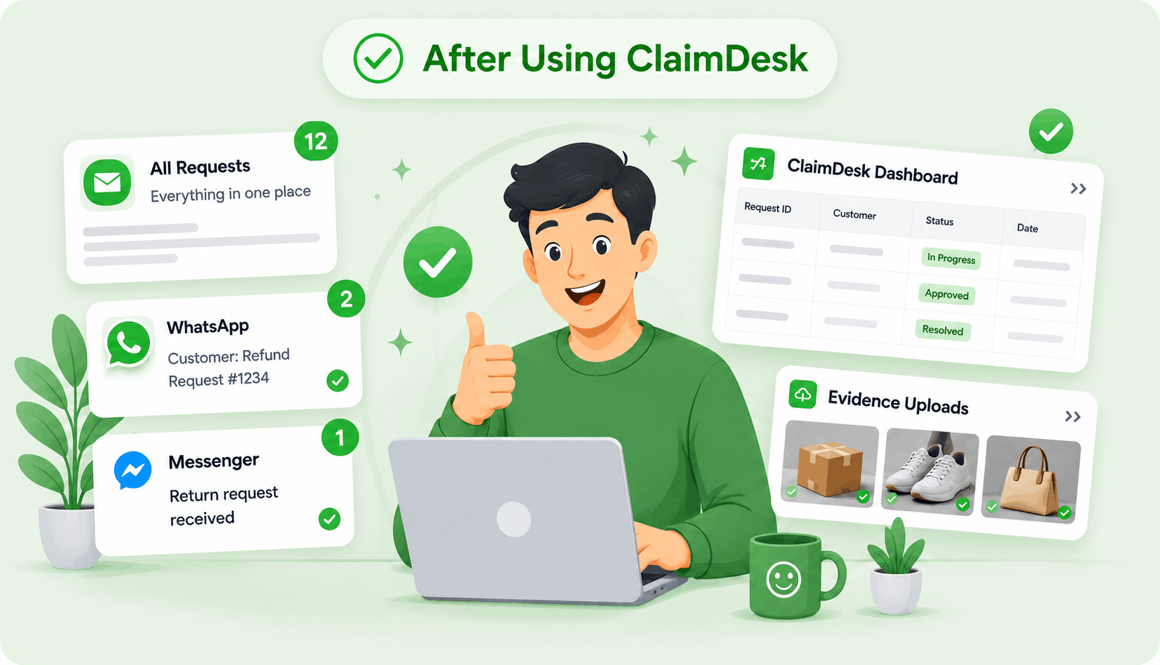 Managing WooCommerce returns with ClaimDesk return workflow